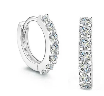 Baby 925 Sterling Silver Clear Zircon Circle Hoop Earring For Children Kids Girls Women Beautiful Loop Huggies Earring Jewelry
Baby 925 Sterling Silver Clear Zircon Circle Hoop Earring For Children Kids Girls Women Beautiful Loop Huggies Earring Jewelry