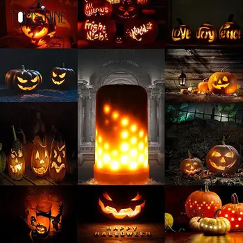 E27 E26 SMD2835 LED Flame Flickering Effect Fire Light Bulb 3 Lighting Modes Creative Atmosphere Decorative Lamp for Holiday
E27 E26 SMD2835 LED Flame Flickering Effect Fire Light Bulb 3 Lighting Modes Creative Atmosphere Decorative Lamp for Holiday