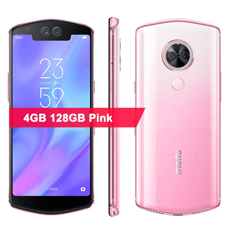Оригинал Meitu T9 мобильный телефон 5 88 "18 7: 9 4 Гб ОЗУ 128 ПЗУ Восьмиядерный Snapdragon 660