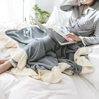 130*160cm Elegant Ruffles Knitted Blanket INS Nordic Soft Cotton Bedspread Adult Sofa Air On Bed Cobertor Bedding Throw Blankets
130*160cm Elegant Ruffles Knitted Blanket INS Nordic Soft Cotton Bedspread Adult Sofa Air On Bed Cobertor Bedding Throw Blankets