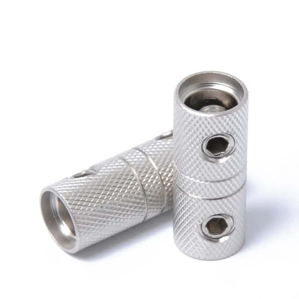 2pcs 4 AWG Input/Output Wiring Electrical Butt Connector Screw Joiner 2pcs 4 AWG Input/Output Wiring Electrical Butt Connector Screw Joiner