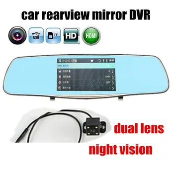 new arrival Car DVR Rearview Mirror Dual Cameras 5 Inch HD 1080P Car Camera with rear camera Night Vision
new arrival Car DVR Rearview Mirror Dual Cameras 5 Inch HD 1080P Car Camera with rear camera Night Vision