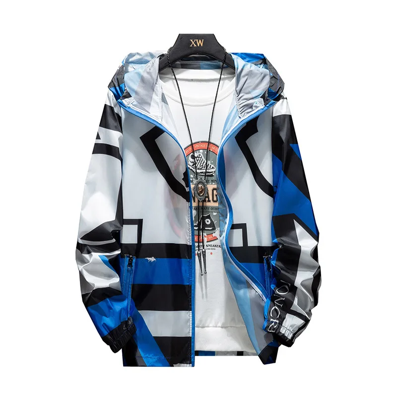 Casual Spring Autumn Thin Windbreaker Jacket Sun Protection Slim Fit Men Hooded Bomber Jacket Male Fashion Streetwear ,GA349
Casual Spring Autumn Thin Windbreaker Jacket Sun Protection Slim Fit Men Hooded Bomber Jacket Male Fashion Streetwear ,GA349
