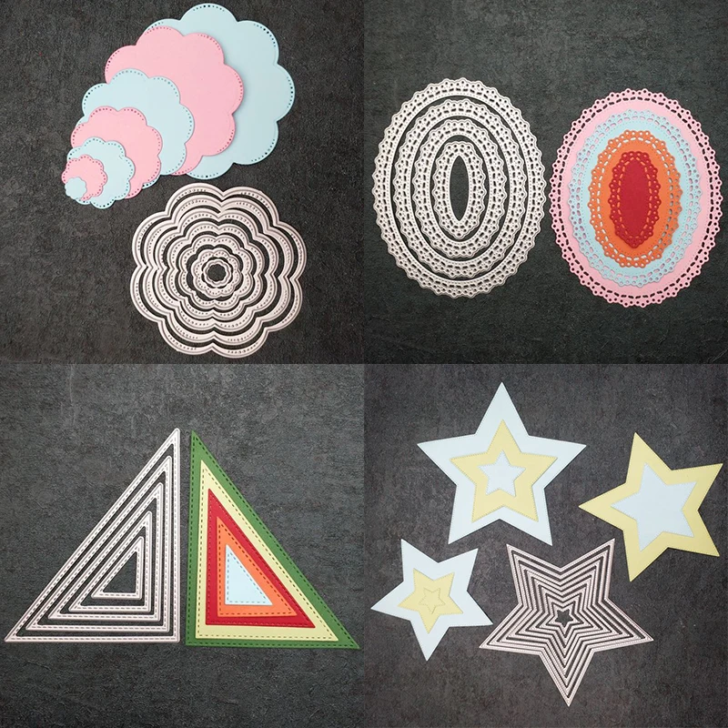 Craft Dies Oval 1Set Lace Frame Scrapbooking Rectangle Metal Background Circle Heart High Quality Cutting Dies For Card Making
Craft Dies Oval 1Set Lace Frame Scrapbooking Rectangle Metal Background Circle Heart High Quality Cutting Dies For Card Making