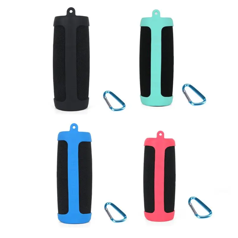 Soft Silicone Case Cover Shockproof Skin With Carabiner for JBL Charge 4 Wireless Bluetooth Speaker
Soft Silicone Case Cover Shockproof Skin With Carabiner for JBL Charge 4 Wireless Bluetooth Speaker
