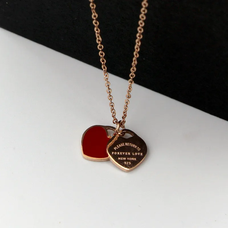Women Jewelry Green/Pink"FOREVER LOVE"Stamp Pendant Necklace Choker Statement Enamel Double Heart Short Necklace For Women K23-1
Women Jewelry Green/Pink"FOREVER LOVE"Stamp Pendant Necklace Choker Statement Enamel Double Heart Short Necklace For Women K23-1
