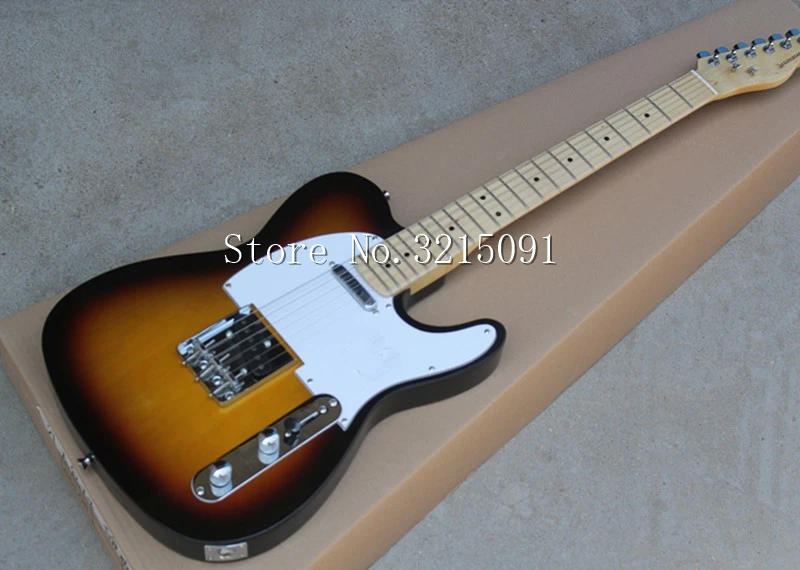 Factory Wholesale Sunset Color Electric Guitar with 1 Pickup,White Pickguard,Maple Fretrboard,Offer Customized
Factory Wholesale Sunset Color Electric Guitar with 1 Pickup,White Pickguard,Maple Fretrboard,Offer Customized