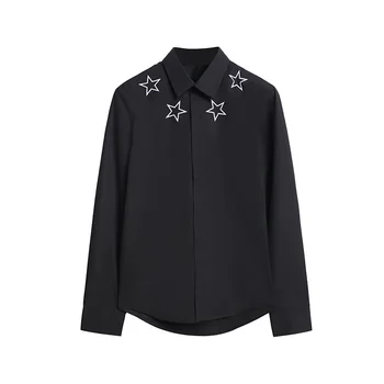 New 2019 Men Digital 3D Star Fashion Cotton Casual Shirts Shirt high quality Pocket Long-sleeves Top S 2XL #F14
New 2019 Men Digital 3D Star Fashion Cotton Casual Shirts Shirt high quality Pocket Long-sleeves Top S 2XL #F14