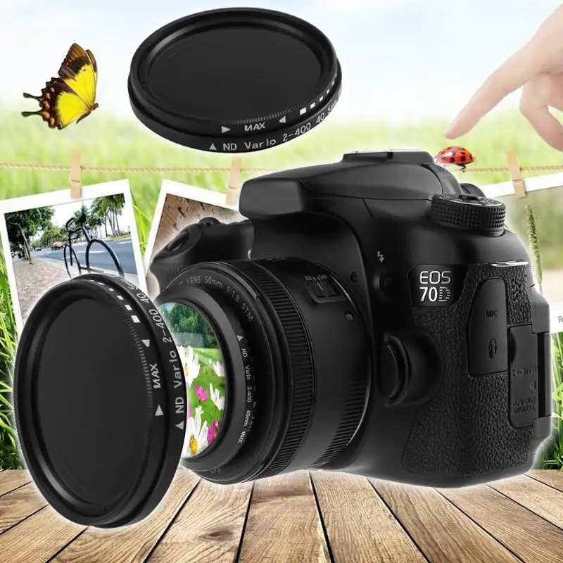 ALLOET Adjustable Slim Fader ND Camera Lens Filters Variable Neutral Density ND2 to ND400 Slim Fader ND Lens Filter 40.5mm 46mm
ALLOET Adjustable Slim Fader ND Camera Lens Filters Variable Neutral Density ND2 to ND400 Slim Fader ND Lens Filter 40.5mm 46mm