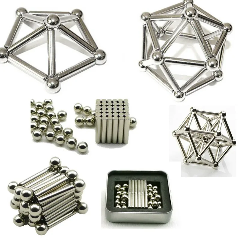 Box Package Building Models 36PCS Magnetic Sticks 27PCS Steel Balls Toy Innovative Buckyballs Metal Magnetic Constructor Toys
Box Package Building Models 36PCS Magnetic Sticks 27PCS Steel Balls Toy Innovative Buckyballs Metal Magnetic Constructor Toys