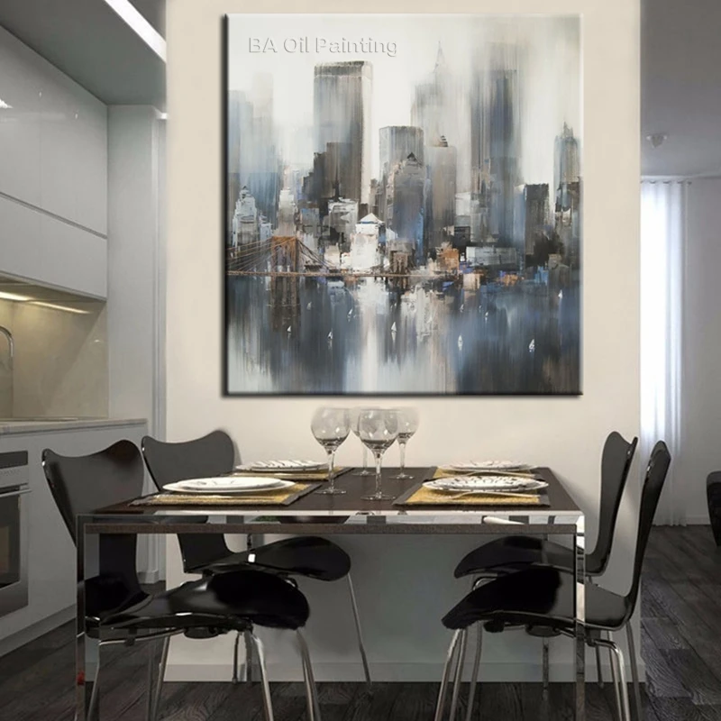 Professional Manufacturer Decoration Handmade Abstract Modern Landscape Building Oil Painting On Canvas large canvas wall art
Professional Manufacturer Decoration Handmade Abstract Modern Landscape Building Oil Painting On Canvas large canvas wall art