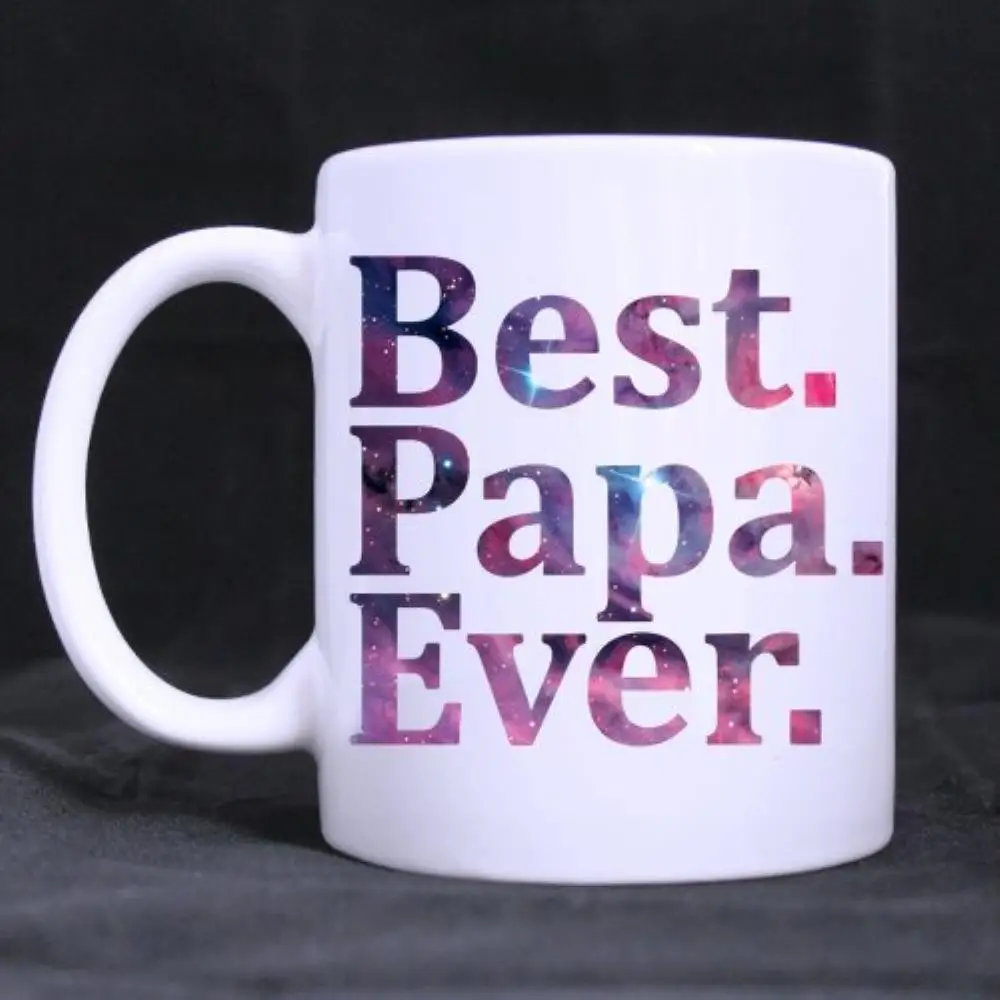 Mug coffee cup funny mug Father's Day Gift "Best Papa Ever" Ceramic Mug Coffee Cups (11 Oz capacity)
Mug coffee cup funny mug Father's Day Gift "Best Papa Ever" Ceramic Mug Coffee Cups (11 Oz capacity)