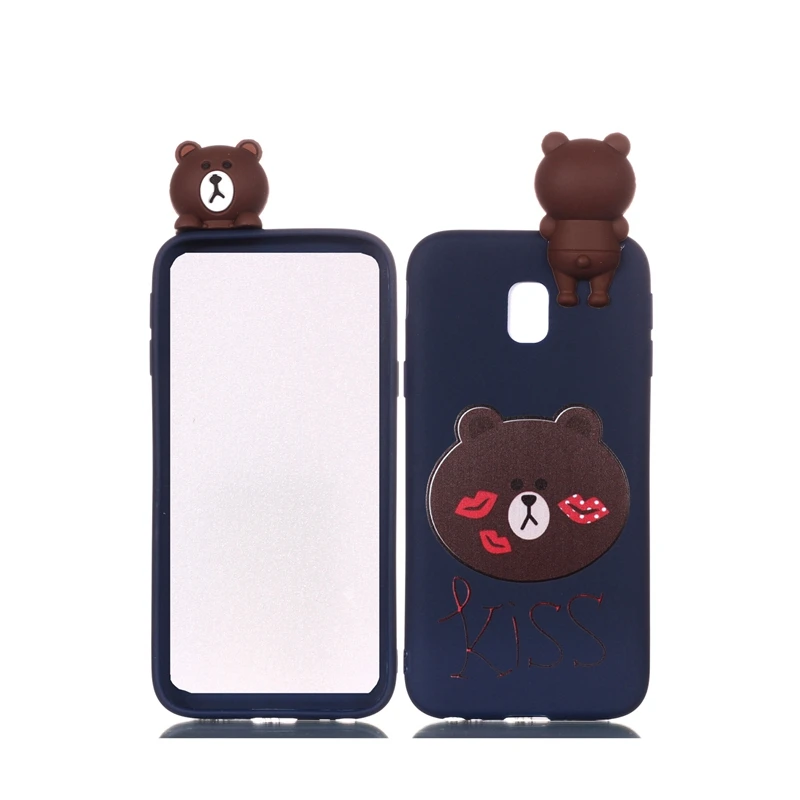 Coque for Samsung Galaxy J5 2017 Phone Case 3D Unicorn Panda Dog Silicone Case Cover on sFor Samsung J5 J3 J7 2017 EU Case Women