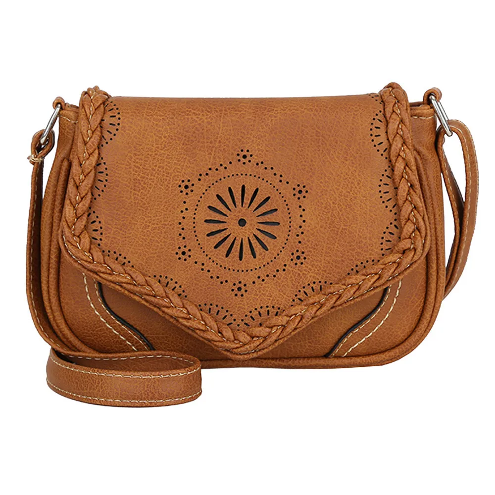Retro Womens Hollow Out Bag Ladies Causal PU Leather Crossbody Bag Shoulder Handbag Bags Messenger Bag sac a main femme 2019 New
Retro Womens Hollow Out Bag Ladies Causal PU Leather Crossbody Bag Shoulder Handbag Bags Messenger Bag sac a main femme 2019 New