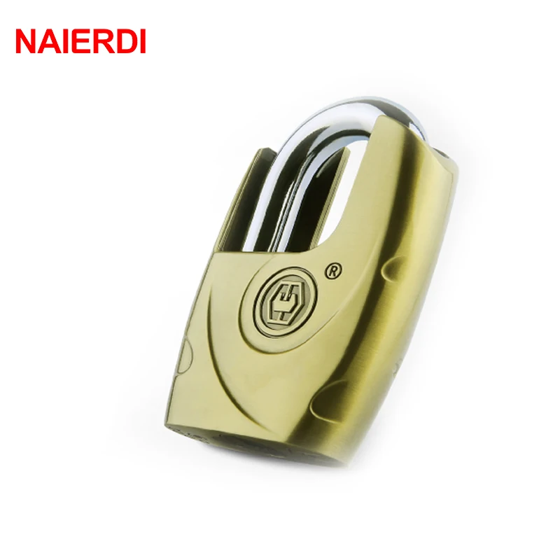 NAIERDI C8 Series Super B Grade Self-elastic Padlock Anti-Theft Safe Lock Rustproof Antique Bronze Security Padlock With 4 Keys
NAIERDI C8 Series Super B Grade Self-elastic Padlock Anti-Theft Safe Lock Rustproof Antique Bronze Security Padlock With 4 Keys
