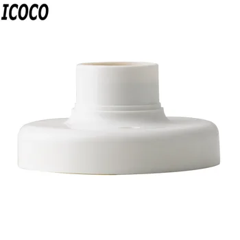ICOCO 1Pc 2017 New Arrival Useful E27 Round Plastic Base Screw Light Bulb Lamp Socket Holder White Sale
ICOCO 1Pc 2017 New Arrival Useful E27 Round Plastic Base Screw Light Bulb Lamp Socket Holder White Sale