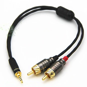 HIFI TRRS Balanced 2.5mm to 2 RCA Male Audio Cable For Cayin N5 Iriver AK240 AK380 AK120II Amp Onkyo DP-X1
HIFI TRRS Balanced 2.5mm to 2 RCA Male Audio Cable For Cayin N5 Iriver AK240 AK380 AK120II Amp Onkyo DP-X1