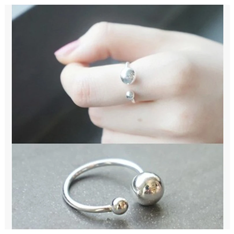 Bohemian Vintage 925 Sterling Silver Ball Rings for Women Exaggerated Personality Adjustable Size Beads Rings
Bohemian Vintage 925 Sterling Silver Ball Rings for Women Exaggerated Personality Adjustable Size Beads Rings