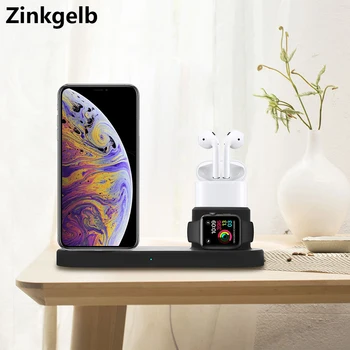 Desktop 4 in 1 Wireless Charging Station for iPhone XS Max XR X 8 Plus Qi Fast Charging Wireless Charger for Apple Watch AirPods
Desktop 4 in 1 Wireless Charging Station for iPhone XS Max XR X 8 Plus Qi Fast Charging Wireless Charger for Apple Watch AirPods