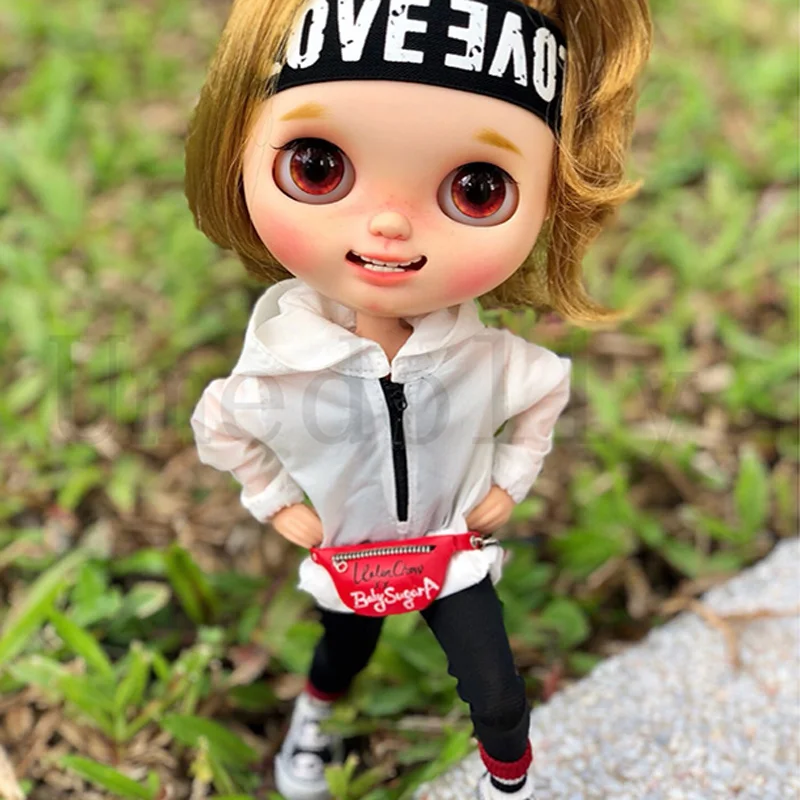3PCS/SET Causal Transparent Windbreaker + Tight Pants + Hair Band for 1/6 Azone S, OB24, Blyth Doll Outfits Clothes Accessories
3PCS/SET Causal Transparent Windbreaker + Tight Pants + Hair Band for 1/6 Azone S, OB24, Blyth Doll Outfits Clothes Accessories