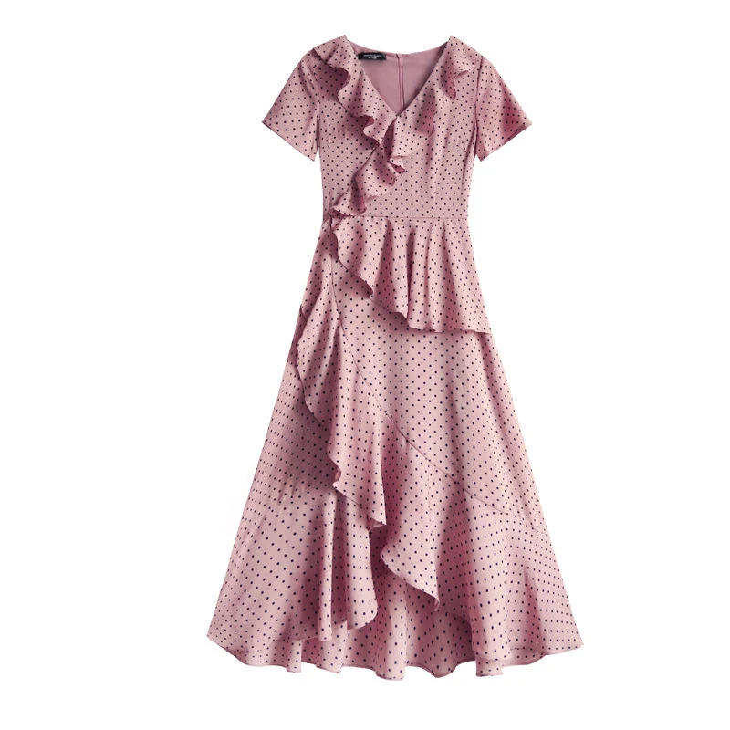 Fashion women comfortable elegant chiffon formal dress new arrival sexy vintage classical pink beach big size L-5XL a-line dress
Fashion women comfortable elegant chiffon formal dress new arrival sexy vintage classical pink beach big size L-5XL a-line dress