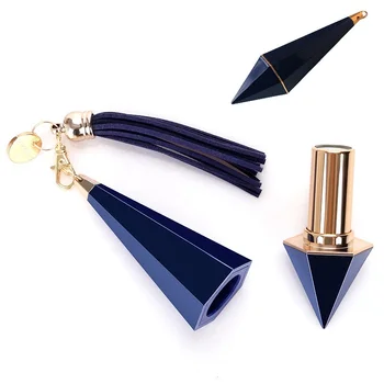 Empty Magnet Lipstick Tube Diamond Dark Blue Lip Balm Tubes Taper Shape DIY Lipstick Tubes With Tassel lipstick Tube H201737
Empty Magnet Lipstick Tube Diamond Dark Blue Lip Balm Tubes Taper Shape DIY Lipstick Tubes With Tassel lipstick Tube H201737