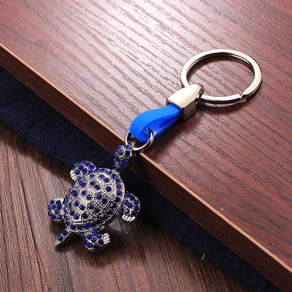 Vicney Tortoise Animal Pattern Zinc Alloy Key Chain Blue Gems Keychain Trendy Beach Fresh style As Gift For Friend
Vicney Tortoise Animal Pattern Zinc Alloy Key Chain Blue Gems Keychain Trendy Beach Fresh style As Gift For Friend