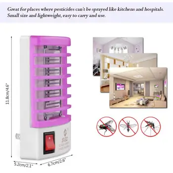 Night Lamp LED Lights LED Socket Electric Mosquito Fly Bug Insect Trap Killer Zapper Lights Multifunctional Popular for Home Use
Night Lamp LED Lights LED Socket Electric Mosquito Fly Bug Insect Trap Killer Zapper Lights Multifunctional Popular for Home Use