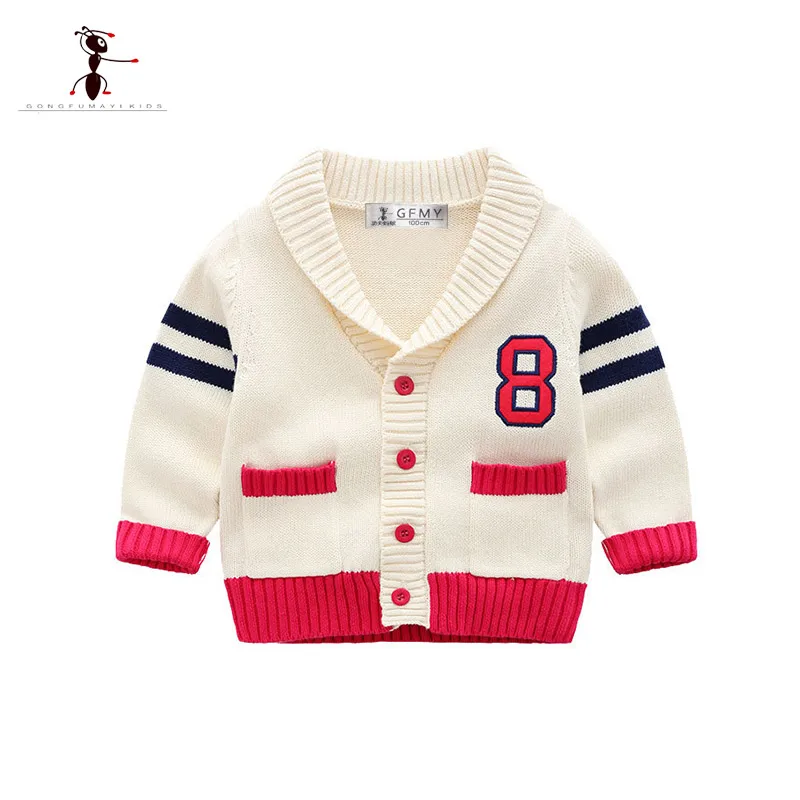 Kung Fu Ant 2018 Autumn Casual Cardigan Knitted Sweaters for Boys Thicken V-Neck Woolen Children Clothes 24M-8T Boys Sweaters
Kung Fu Ant 2018 Autumn Casual Cardigan Knitted Sweaters for Boys Thicken V-Neck Woolen Children Clothes 24M-8T Boys Sweaters