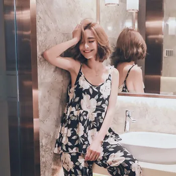 2018 Summer Pajamas Sets for Women Fashion Summer Nightwear Sexy Lingerie Pajamas Pyjamas Women Homewear
2018 Summer Pajamas Sets for Women Fashion Summer Nightwear Sexy Lingerie Pajamas Pyjamas Women Homewear