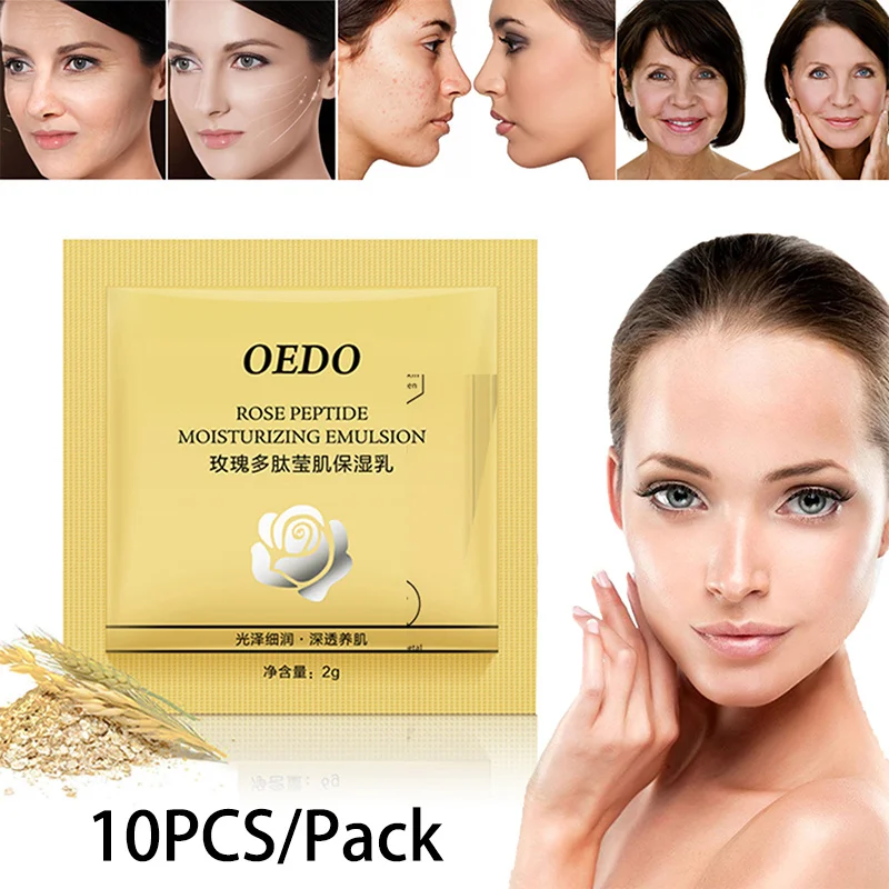 Rose Peptide Moisturizing Emulsion Skin Face Care Whitening Anti-Aging Anti Wrinkle Cream Oil-control Repair Water Lock TSLM1
Rose Peptide Moisturizing Emulsion Skin Face Care Whitening Anti-Aging Anti Wrinkle Cream Oil-control Repair Water Lock TSLM1
