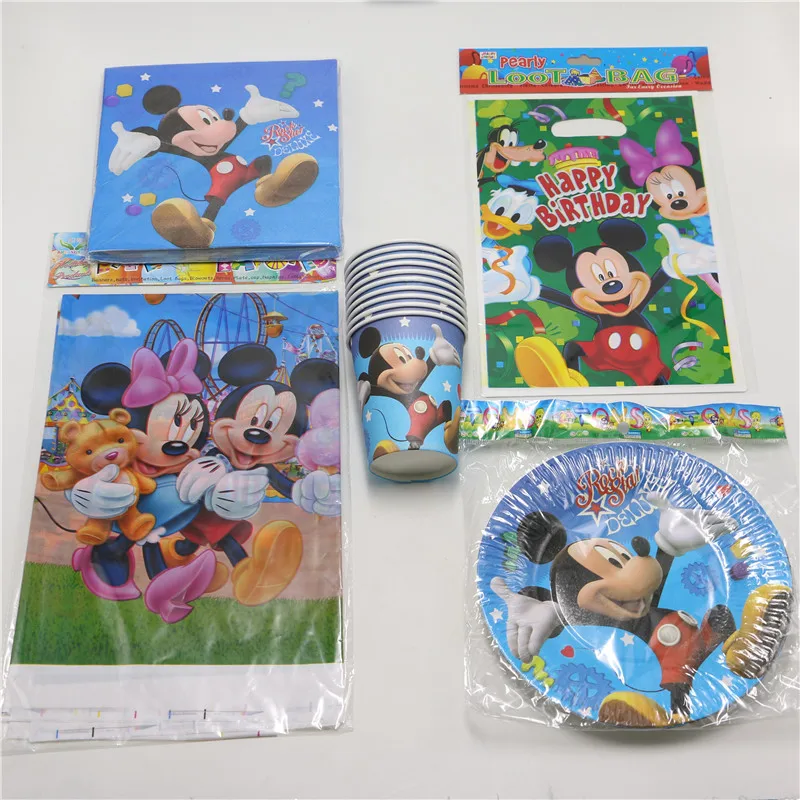 51pcs/lot cartoon mickey mouse theme party disposable tableware set for 10 people use paper cup plastic tablecloth party decor
51pcs/lot cartoon mickey mouse theme party disposable tableware set for 10 people use paper cup plastic tablecloth party decor