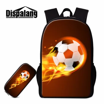 Dispalang foot ball 2 pieces school bags with pencil case for boys students stationery bag male casual travel bags rucksack
Dispalang foot ball 2 pieces school bags with pencil case for boys students stationery bag male casual travel bags rucksack