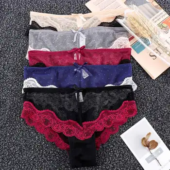 1PC Sexy Women Lace Mesh Floating Point Panties Comfortable Breathable G-String Low-Rise Knickers Hollow Ultra Thin Underwear
1PC Sexy Women Lace Mesh Floating Point Panties Comfortable Breathable G-String Low-Rise Knickers Hollow Ultra Thin Underwear