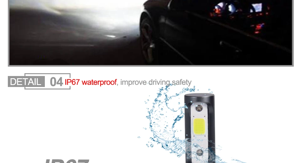 H4 LED H7 H11 H8 9006 HB4 H1 H3 9005 HB3 Led Car Headlight Bulbs LED Lamp With LUX Chip 10000LM (9)