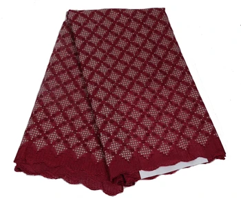 5 Yards/Lot Red African Lace Fabric Swiss Voile Lace in Switzerland 2020 Embroidered fabric Swiss lace fabric Dubai Style Hk28-2
5 Yards/Lot Red African Lace Fabric Swiss Voile Lace in Switzerland 2020 Embroidered fabric Swiss lace fabric Dubai Style Hk28-2