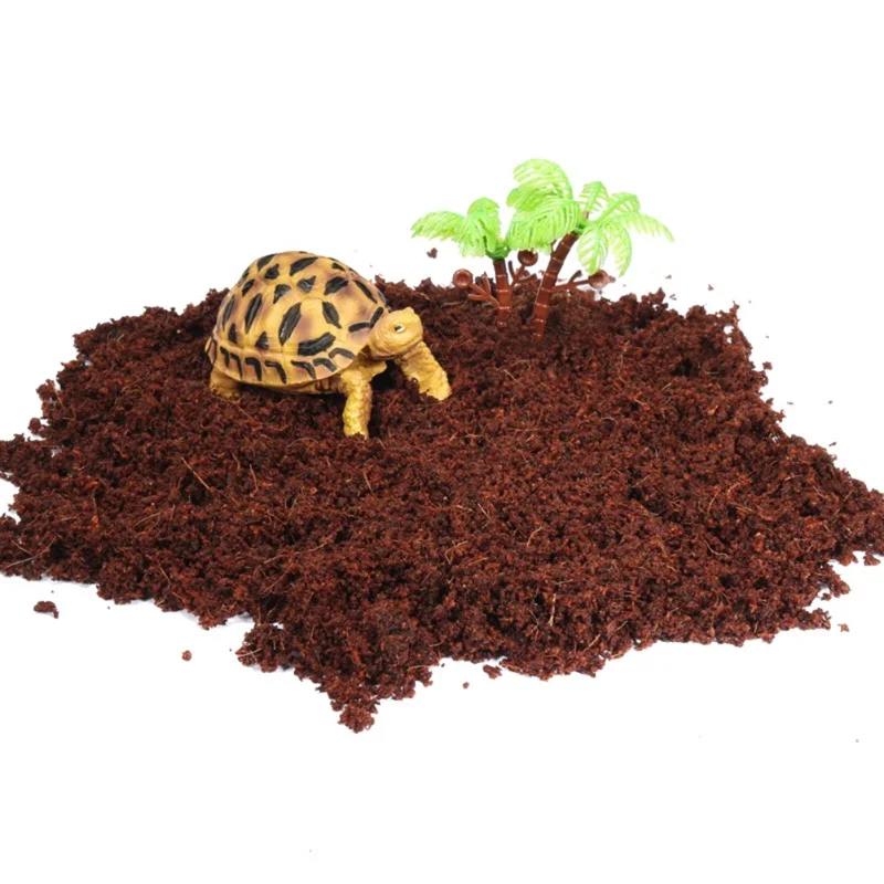 

Reptile Coconut Fiber Beddings Bricks Terrariums Natural Tank Soil Reptile Lizard Fish Substrate Supplies Tortoise for