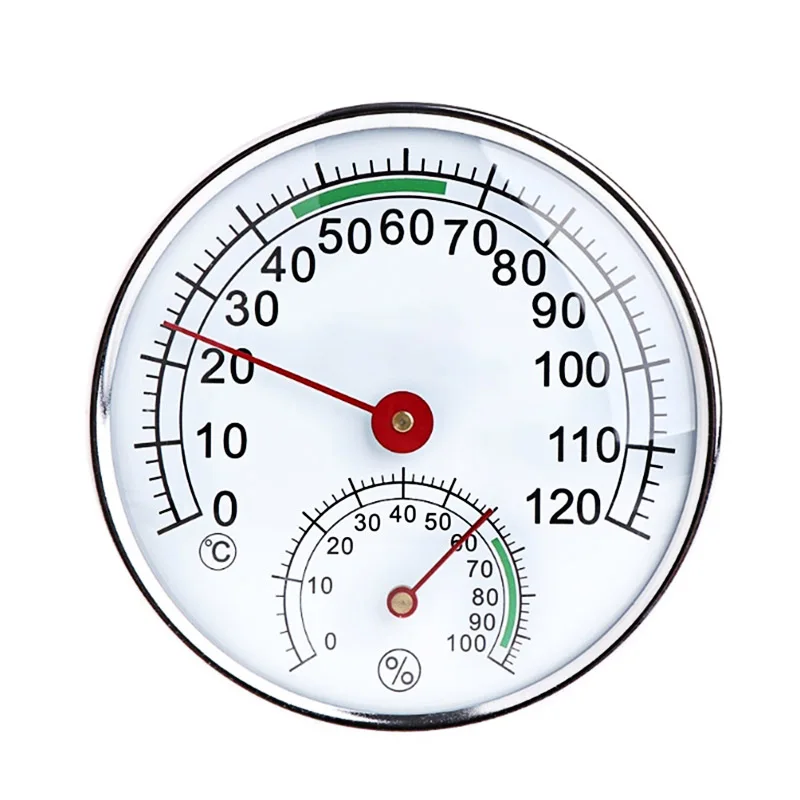 2 In 1 Waterproof High Temperature Resistance Round Thermometer Humidity Gauge for Indoor LB88
2 In 1 Waterproof High Temperature Resistance Round Thermometer Humidity Gauge for Indoor LB88