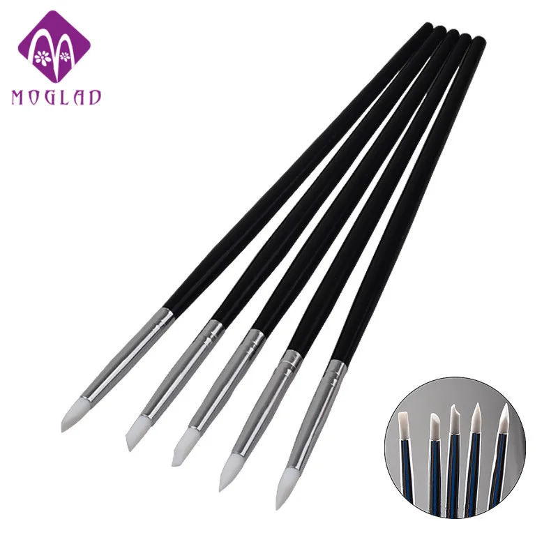 5pcs/set Professional Black Nail Art Pen Brushes Soft Silicone Carving Sculpture Embossing UV Gel Building DIY Manicure Tools
5pcs/set Professional Black Nail Art Pen Brushes Soft Silicone Carving Sculpture Embossing UV Gel Building DIY Manicure Tools