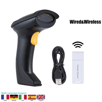 Free Shipping Support Multilingual 2.4G Wireless 1D Laser Barcode Scanner Wire / Wireless 2-in-1 USB Automatic Barcode Reader
Free Shipping Support Multilingual 2.4G Wireless 1D Laser Barcode Scanner Wire / Wireless 2-in-1 USB Automatic Barcode Reader