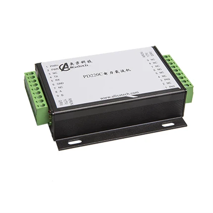 Industrial Aluminum Shell with AC/DC Universal RS232/RS485 Interface for Power Carrier Communication Module
Industrial Aluminum Shell with AC/DC Universal RS232/RS485 Interface for Power Carrier Communication Module