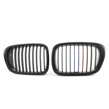 Matte Black M-Color Front Kidney Grille Fits for BMW E39 5 Series 1997-2003 520i/523i/525i/525td/528i/530d/535i/540i/540ip/M5
Matte Black M-Color Front Kidney Grille Fits for BMW E39 5 Series 1997-2003 520i/523i/525i/525td/528i/530d/535i/540i/540ip/M5