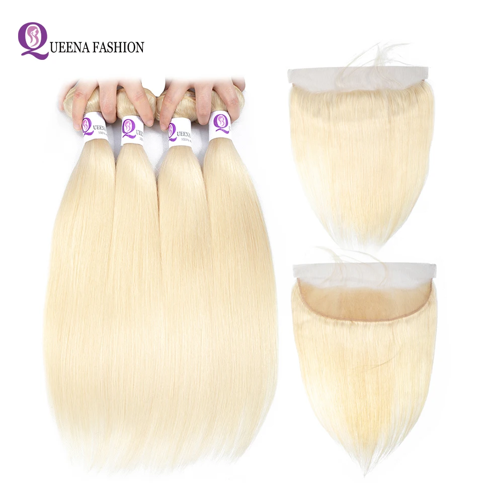 613 Blonde Bundles With Frontal Closure #613 Peruvian Straight Hair 4 Bundles With Frontal 100% Human Hair Bundles With Frontal
613 Blonde Bundles With Frontal Closure #613 Peruvian Straight Hair 4 Bundles With Frontal 100% Human Hair Bundles With Frontal