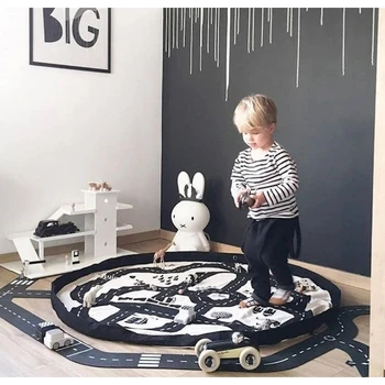 140CM Baby Play Mat Game Blanket Toys Storage Bag Toddler Baby Climb Mat Floor Play Carpet Crawling Mat Kids Toys Sundries Pouch
140CM Baby Play Mat Game Blanket Toys Storage Bag Toddler Baby Climb Mat Floor Play Carpet Crawling Mat Kids Toys Sundries Pouch
