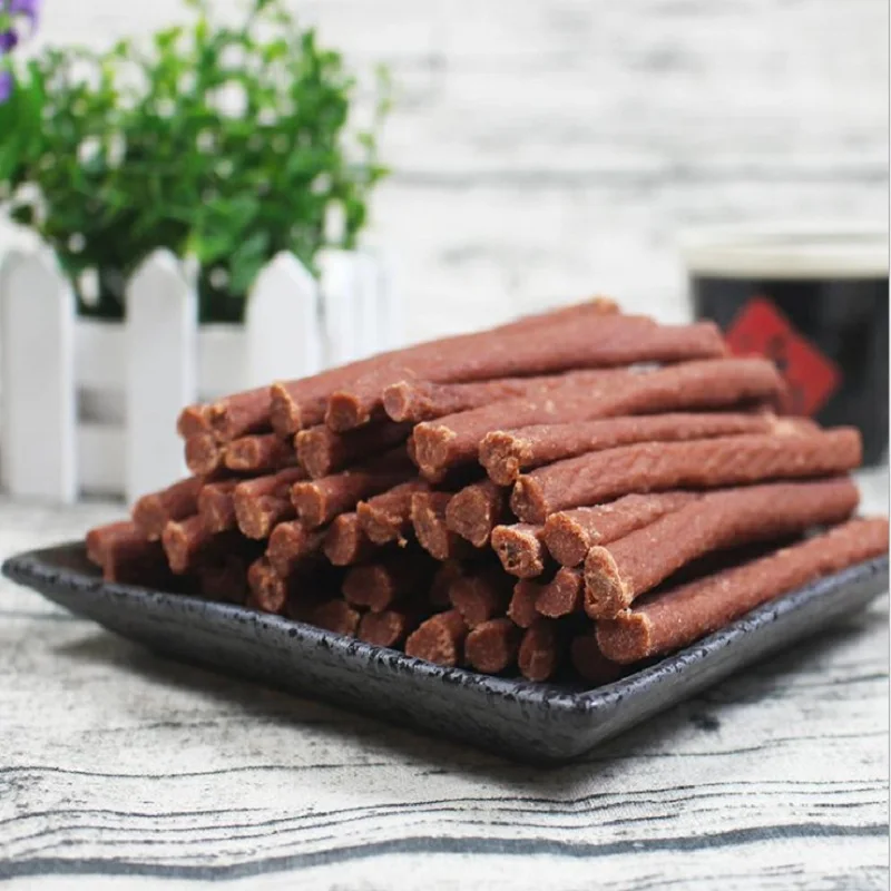 Dog Snacks Pet food Fresh beef stick Dog Food Puppy Chew Clean Teeth Training reward Snacks Delicious Keep Healthy Feeder
Dog Snacks Pet food Fresh beef stick Dog Food Puppy Chew Clean Teeth Training reward Snacks Delicious Keep Healthy Feeder