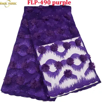 New Arrival African 3D Lace Fabric High Quality French Mesh Materials Fashion Lace Appliqued For Wedding Dresses FLP-490
New Arrival African 3D Lace Fabric High Quality French Mesh Materials Fashion Lace Appliqued For Wedding Dresses FLP-490