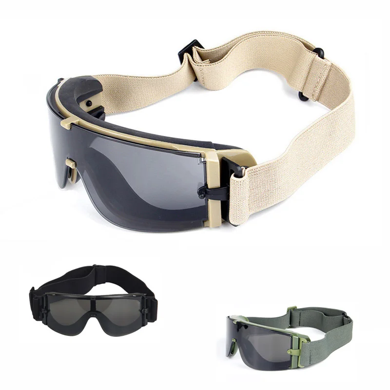 X800 Goggles Airsoft Paintball Safety Tactical Gear Army Googles Outdoor Hunting Military Shooting Protection Glasses 3 Lens
X800 Goggles Airsoft Paintball Safety Tactical Gear Army Googles Outdoor Hunting Military Shooting Protection Glasses 3 Lens