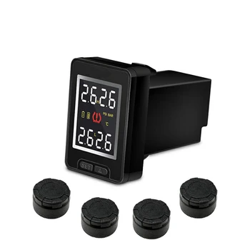 U912 TPMS Wireless Auto Car Tire Pressure Monitoring System with 4 External Sensors LCD Embedded Monitor 5
U912 TPMS Wireless Auto Car Tire Pressure Monitoring System with 4 External Sensors LCD Embedded Monitor 5
