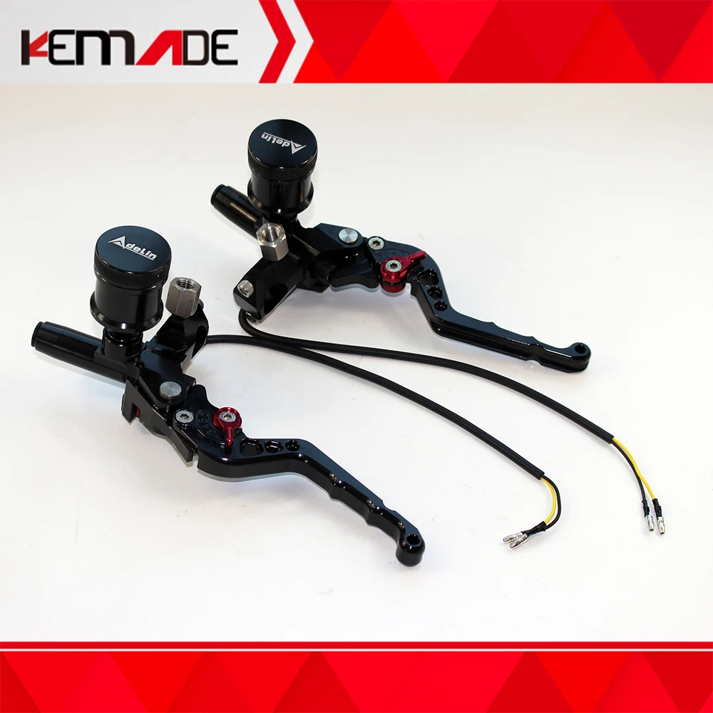 Universal CNC lever Hydraulic Brake Pump Master Cylinder For Yamaha Kawasaki Suzuki Adelin PX2 Disc Lever 5 colors
Universal CNC lever Hydraulic Brake Pump Master Cylinder For Yamaha Kawasaki Suzuki Adelin PX2 Disc Lever 5 colors