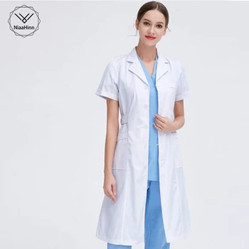 Ladies Medical Robe Medical White Lab Coat Hospital Doctor Slim Multicolour Nurse Uniform medical gown Overalls For Women
Ladies Medical Robe Medical White Lab Coat Hospital Doctor Slim Multicolour Nurse Uniform medical gown Overalls For Women